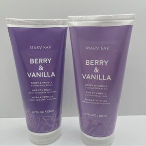 Mary Kay body lotion, and shower gel collection